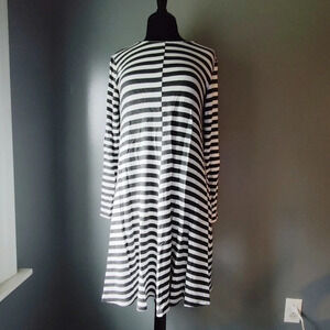 Lou and Grey Striped Swing Long Sleeve Dress